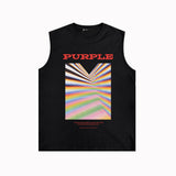 Purple Brand Tank T Shirts Sleeveless T-shirt Vest