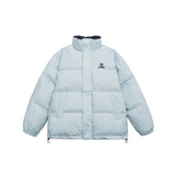 Unisex Coat Youth University Style Winter Cotton-Padded Coat Thickened