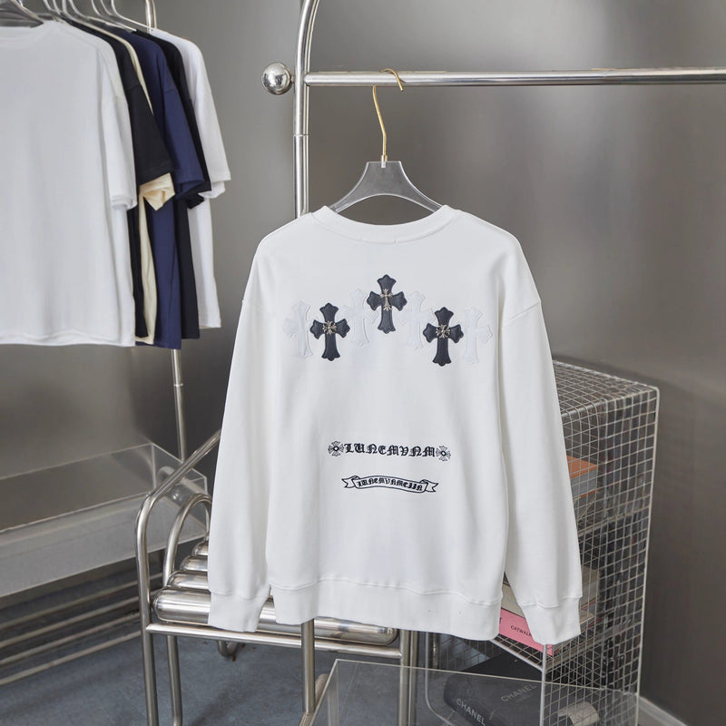 Chrome Hearts Sweatshirt Autumn/Winter Crew Neck Sweater