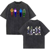 Chris Brown Tour Vintage Washed T Shirt Men Women