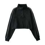 Women Hoodie Thin Loose Short