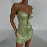 Women Dress Summer Sexy Fashion Tie