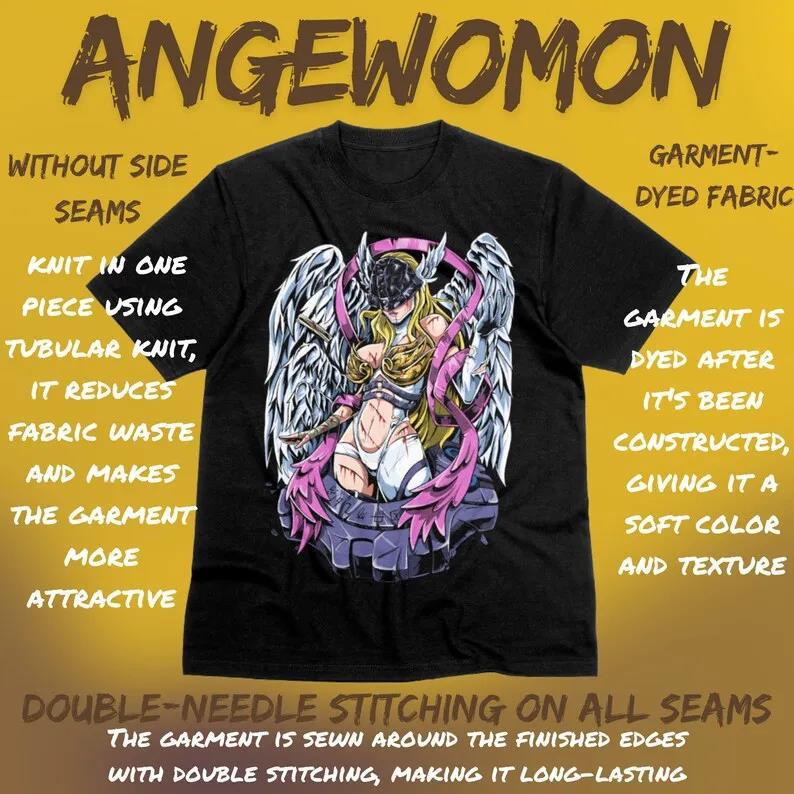 Angewomon camiseta de Digimon WarZone, "Light Always triumps''