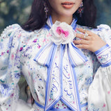 Bohemian Dress French Retro Flower Print