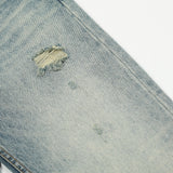 Men Jeans Loose Burrs Casual Distressed