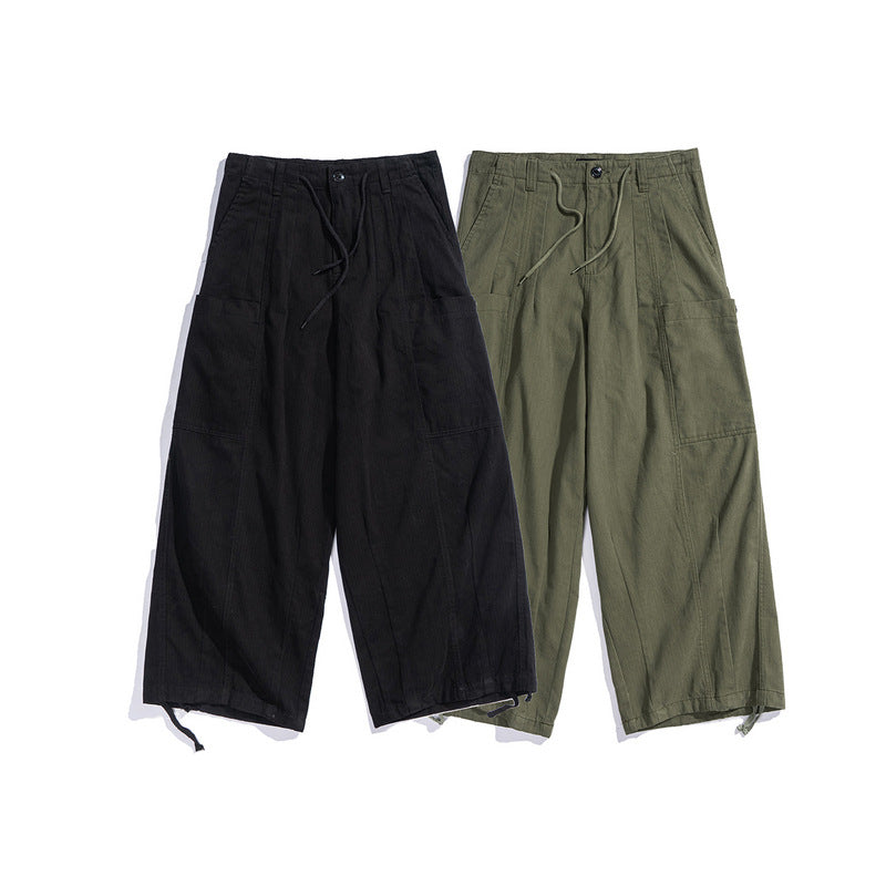 Cargo Pants Japanese-Style Retro Loose Bloomers