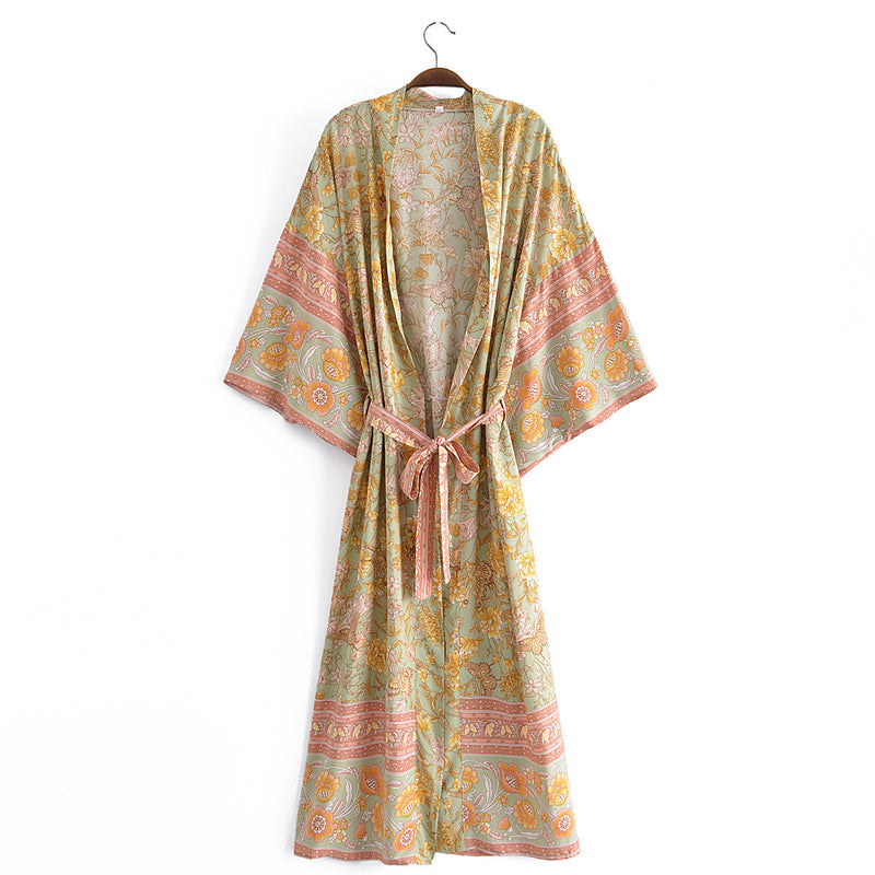 Women Trench Coat Cardigan Sunscreen Dress