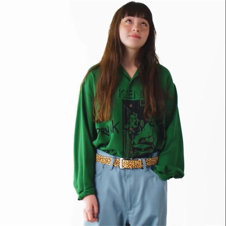 GUILTYPARTIES TIGER Shirts Kennedy Band Long Sleeve Shirts