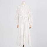 Bohemian Dress Dignified Hollow Embroidery Dress