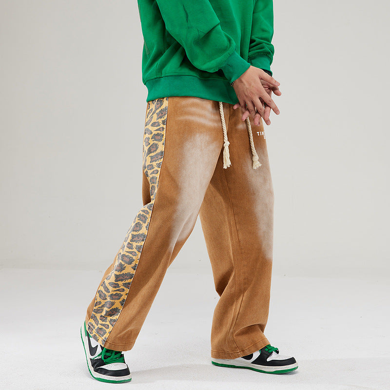 Cargo Pants Retro Loose Patchwork Cargo Pants