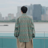Men Shirts Summer Casual Denim Long Sleeve Jacket