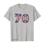 Inspired by Queen's Platinum Jubilee 2022 Elizabeth 70 Years T-shirt Printed round Neck Short Sleeve