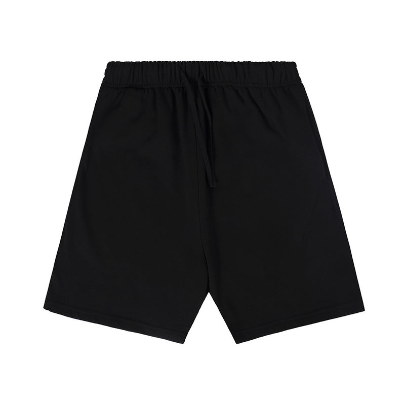 Men Shorts Summer Solid Color Loose Leisure Sports