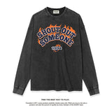 Unisex Long Sleeve Shirt Autumn and Winter T-Shirt Street