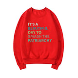 Smash The Patriarchy Sweatshirt Feminist Equal Hoodie