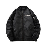 Mens Vintage Jackets Embroidered Jacket Air Force Flight Suit Baseball Suit
