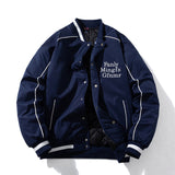 Mens Vintage Jackets Baseball Suit Embroidered Jacket Hooded Flight Suit Cotton Suit