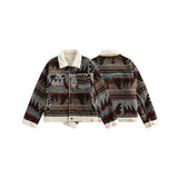 Unisex Coat Loose Cotton Coat Couple Coat