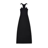 Women Dresses Sexy Strapless Invisible Sling Dress