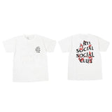 Anti Social Club T Shirt Men and Women Couple