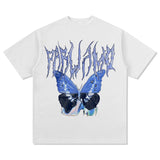 Unisex T Shirt Butterfly Digital Printed Top