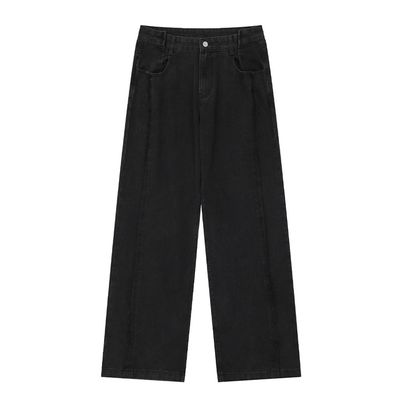 Men Jeans Casual Loose and Simple Distressed