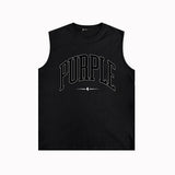 Purple Brand Tank T Shirts Sleeveless T-shirt Vest