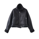 Women Cotton Coat Fashionable Warm Padded Jacket