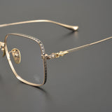 CHH Chrome Hearts Glasses Versatile Ultra Light Pure Titanium Myopia Glasses Frame