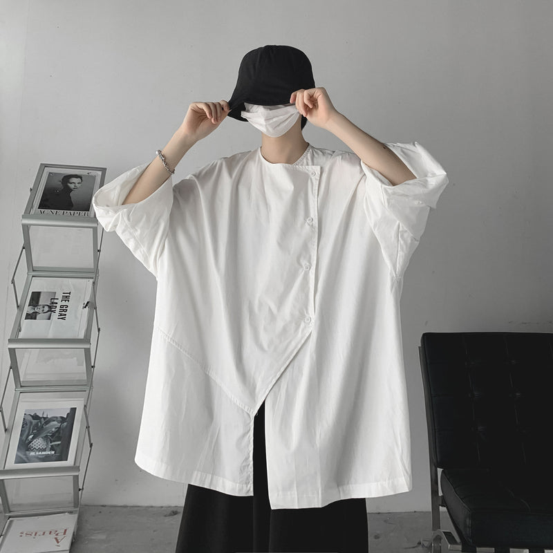 Men's Shirt Retro Loose Summer