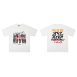 Fog Essentials T Shirts Spring/Summer FOG Joint Crew Neck Short Sleeves