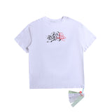 Ow T Shirts 3D Twisted Sketch Graffiti Arrow Print