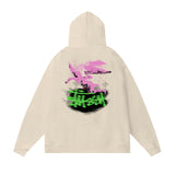 Stussy Hoodie Fall/Winter Fleece Hooded Sweater
