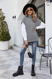 Women Pullover Sweater Fashion Loose Turtleneck Sweater