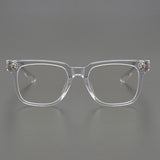 CHH Chrome Hearts Glasses Frame Square Myopia Glasses Frame Optical Anti-Blue Glasses