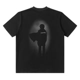 Men T-shirt Fun Printing Idle Style All-Match