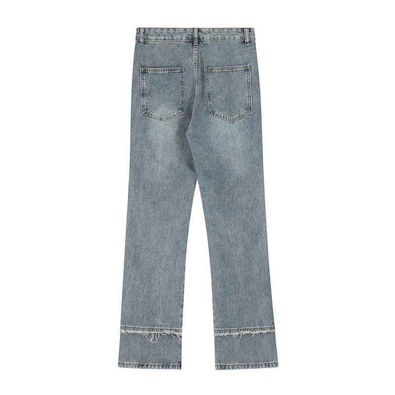 Men Jeans Slim Fit Hip Hop Casual