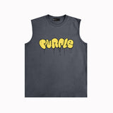 Purple Brand Tank T Shirts Sleeveless T-shirt Vest