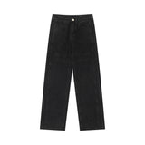 Men Jeans Stitching Loose Leisure All-Matching
