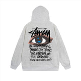 Stussy Hoodie Zip Cardigan Hooded Sweater
