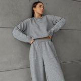 Women Co-Ords Suit Casual Loose Sweatshirt Autumn and Winter