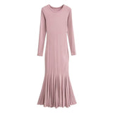 Women Dresses Fishtail Dress Fashion