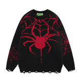 Women Sweater Vintage Angel Jacquard College Style