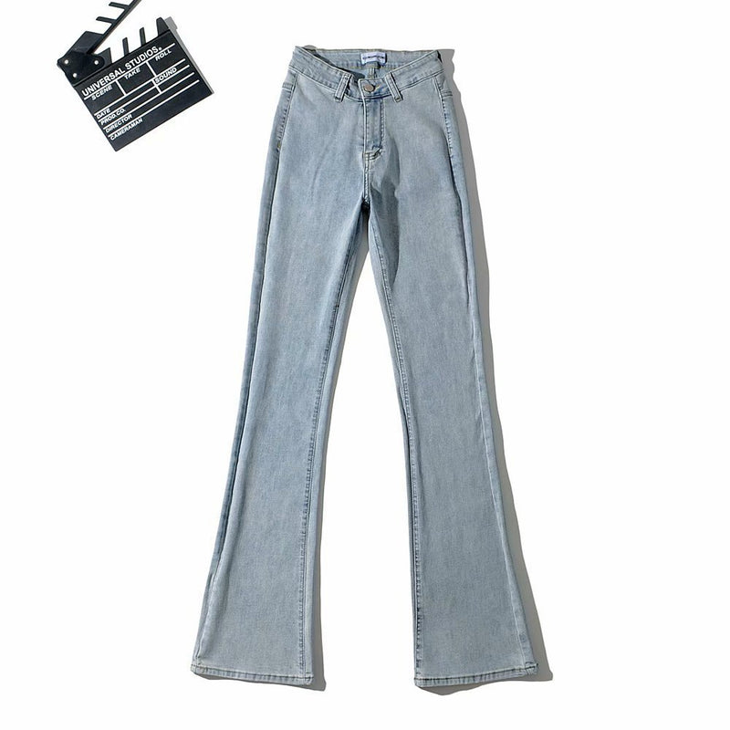 Women Jeans Hot Girl Loose Slimming Flared Jeans