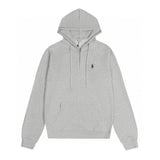 Ralph Lauren Coat RL Embroidered LOGO Half Zip Hooded Jacket