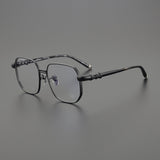 CHH Chrome Hearts Glasses Vintage Large Frame Versatile Myopia Glasses Frame