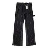 Gallery Dept Jeans Splash Ink Speaker Splicing Jeans