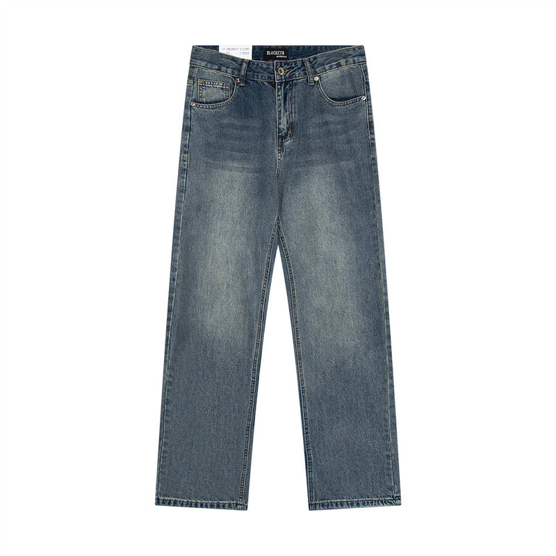 Men Jeans Old Loose All-Match