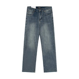 Men Jeans Old Loose All-Match