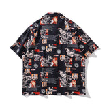 Short Sleeve Shirt Personalized Short Sleeve Oversize Floral